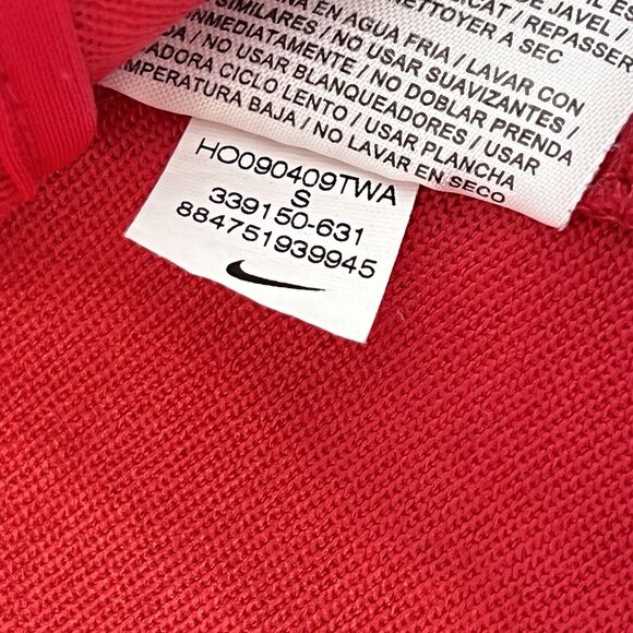 Y2K Nike Jacket Hoodie Womens Pink Full Zip Training Fit Dry Athletic Size Small - Picture 7 of 9